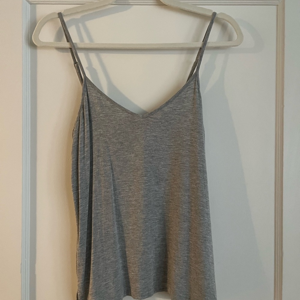 Gray Women's Spaghetti Strap Top Madewell M